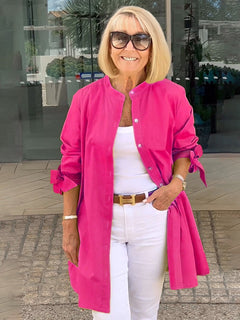 Betty – Classy Long Shirt Jacket