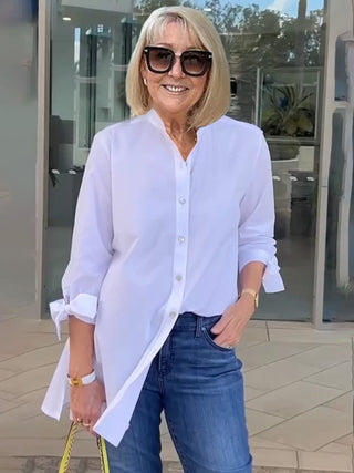 Betty – Classy Long Shirt Jacket