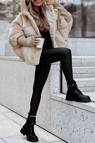 Gwyneth – Plush Comfort Hooded Jacket