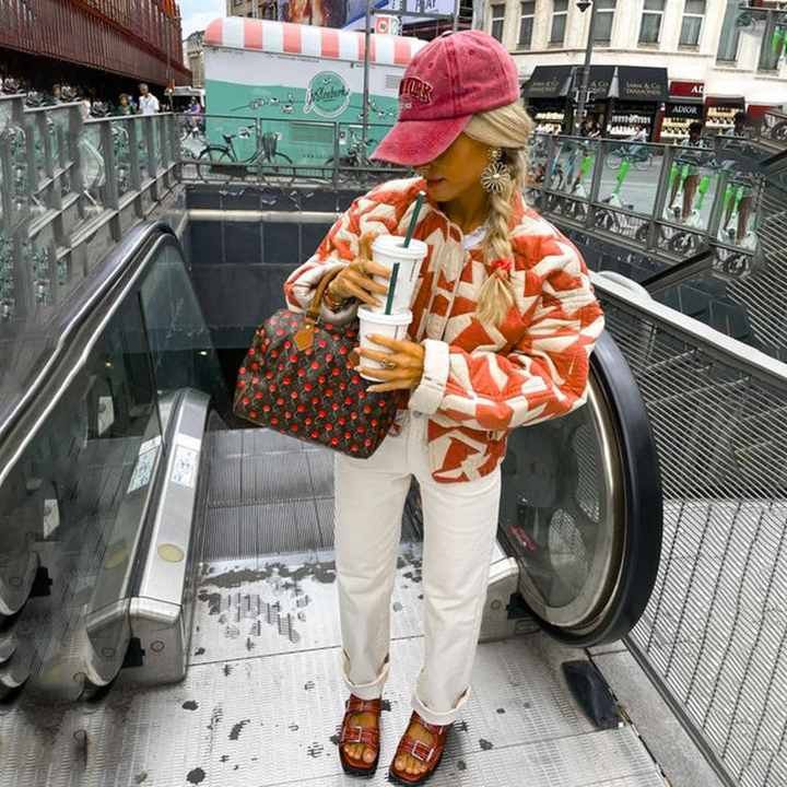Mavis – Trendy Printed Jacket
