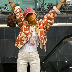 Mavis – Trendy Printed Jacket