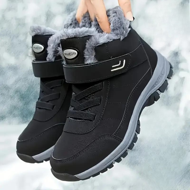 Carla – Fleece Lined Anti-Slip Winter Snow Ankle Boots