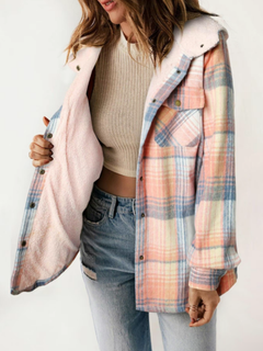 Hannah – Chic Plaid Jacket