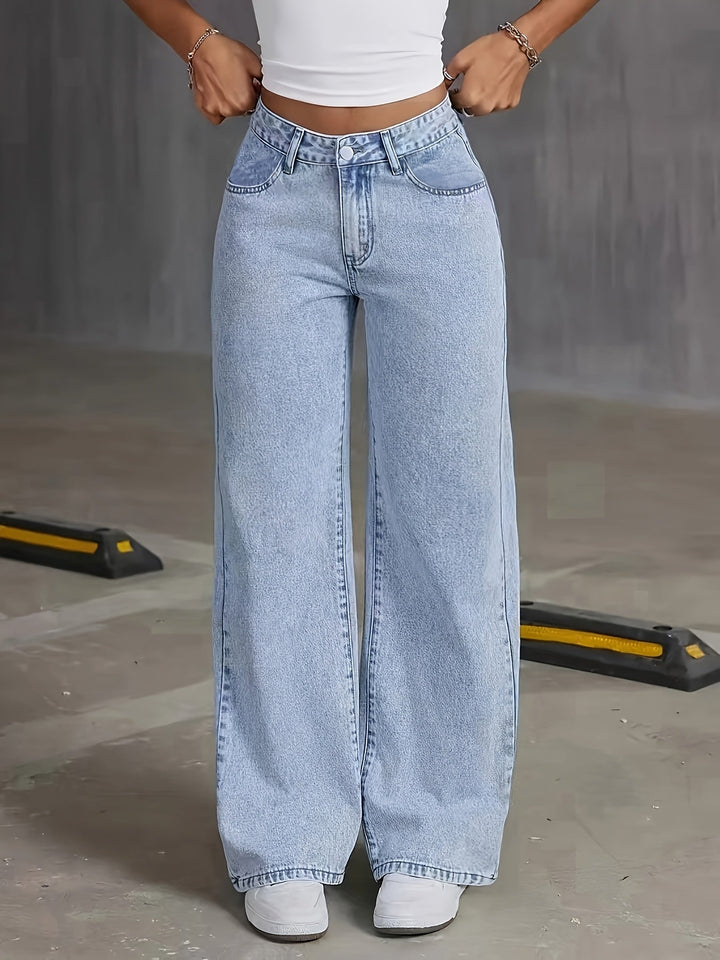 Anthea – Trendy High-Waisted Denim
