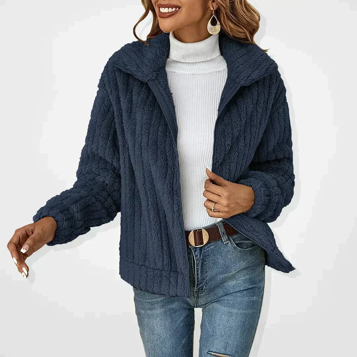 Nancy – Stylish Sherpa Jacket