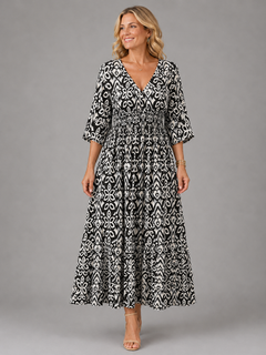 Althea™ | Midi haljina boemskog stila