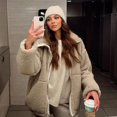 Dora – Soft Teddy Jacket