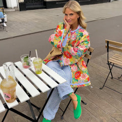 Mavis – Trendy Printed Jacket