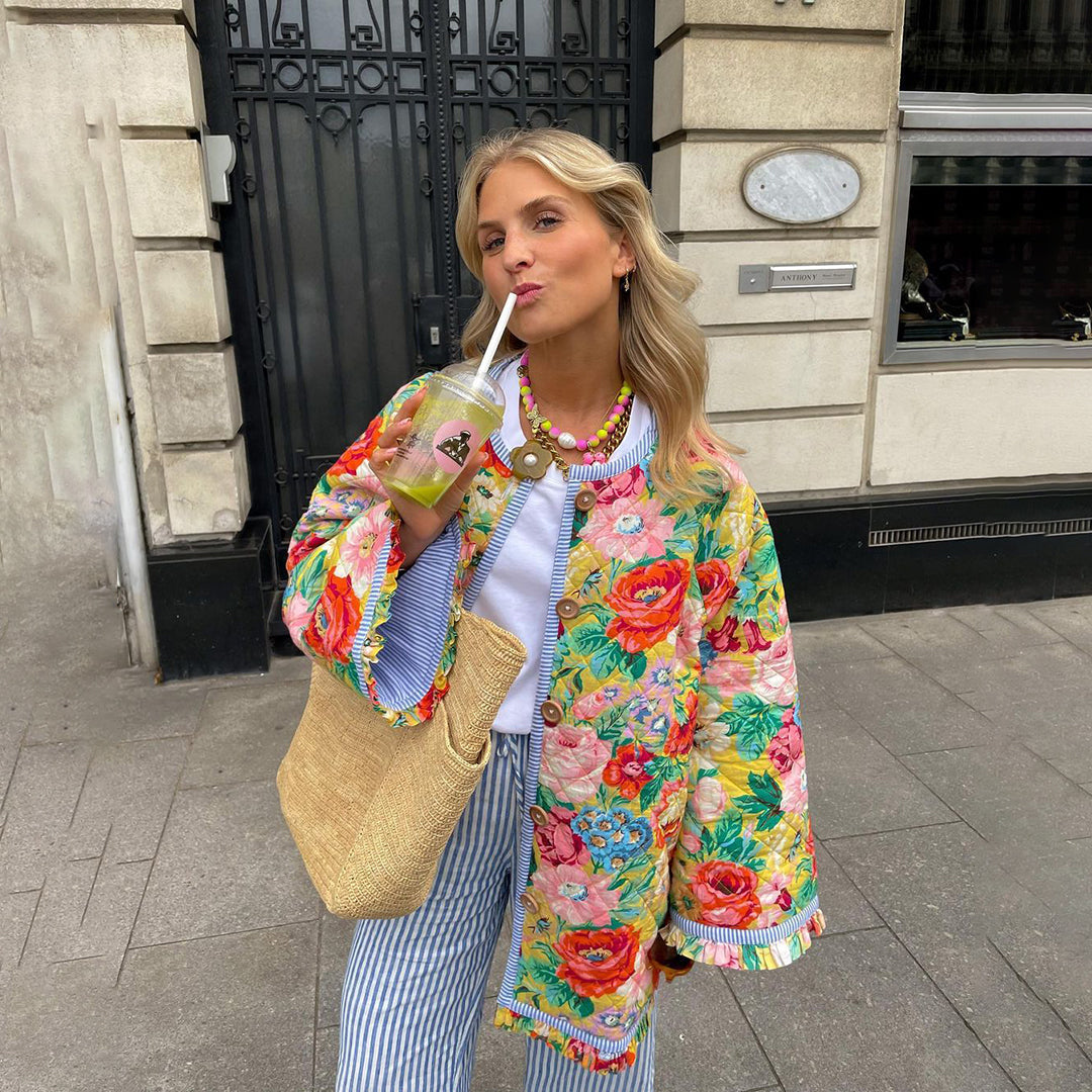 Mavis – Trendy Printed Jacket