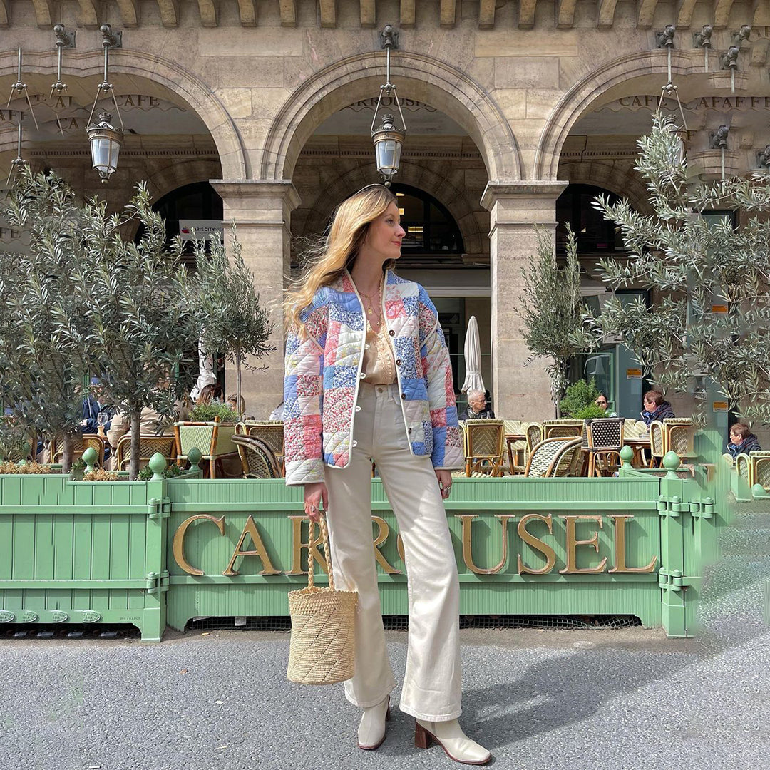 Mavis – Trendy Printed Jacket