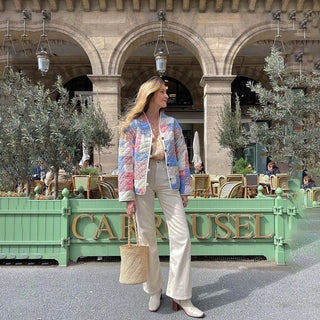 Mavis – Trendy Printed Jacket