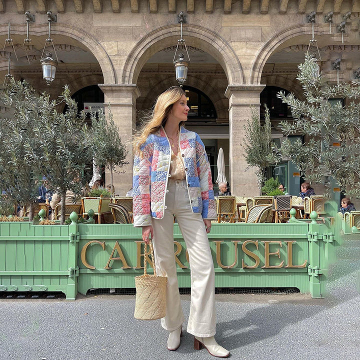 Mavis – Trendy Printed Jacket