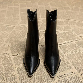 Teresa – Chrome Tip Chelsea Boots