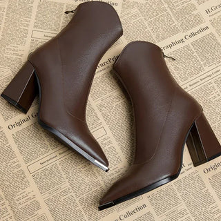 Teresa – Chrome Tip Chelsea Boots
