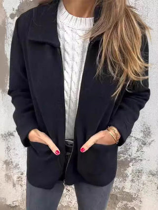 Cynthia – Classic Zip-Up Jacket