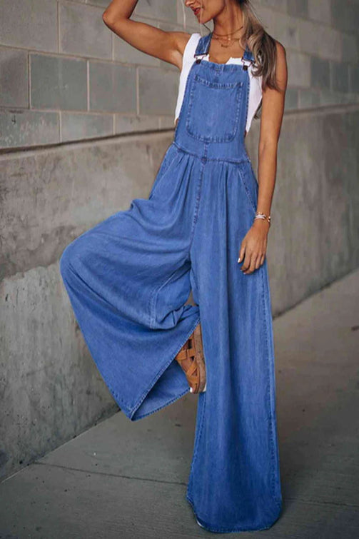 Teresa – Vintage Wide-Leg Fashion Jumpsuit