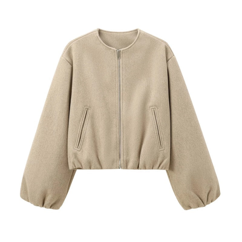 Frankie – Casual Balloon Sleeve Jacket