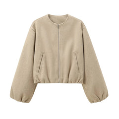 Frankie – Casual Balloon Sleeve Jacket