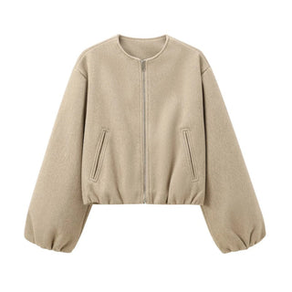 Frankie – Casual Balloon Sleeve Jacket