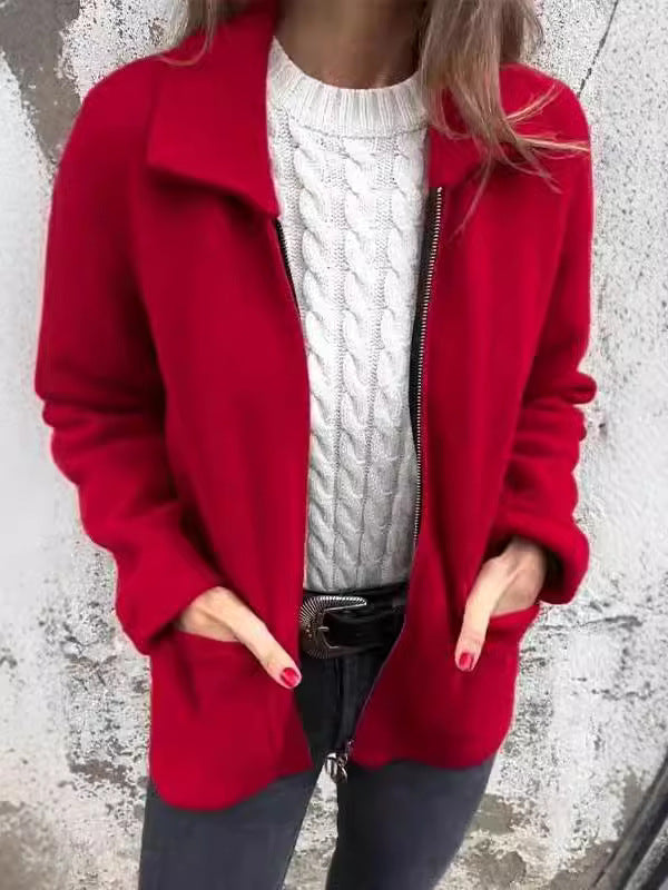 Cynthia – Classic Zip-Up Jacket
