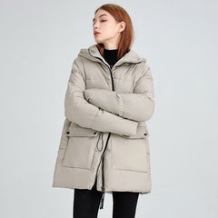 Betty – Comfy Zip-Up Hooded Puffer Jacket