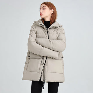 Betty – Comfy Zip-Up Hooded Puffer Jacket