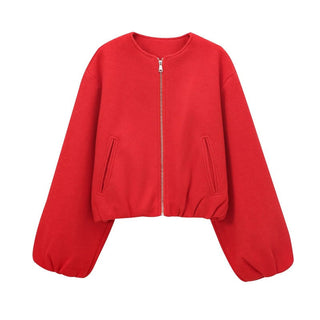 Frankie – Casual Balloon Sleeve Jacket