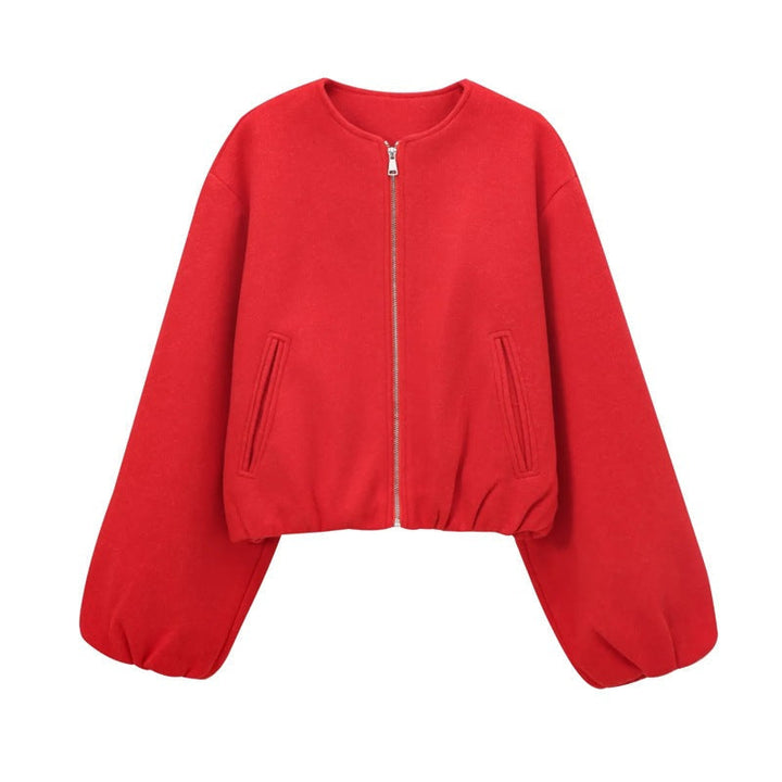 Frankie – Casual Balloon Sleeve Jacket
