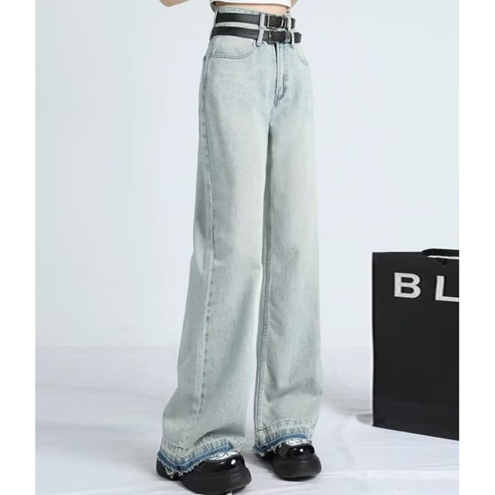 Stephanie – Summer Loose Fit Hem Jeans