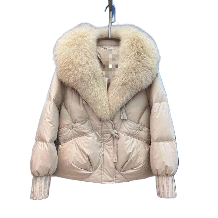 Deirdre – Winter Short Fur Collar Jacket