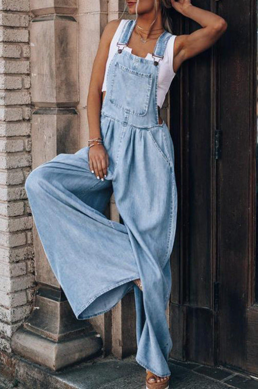 Teresa – Vintage Wide-Leg Fashion Jumpsuit