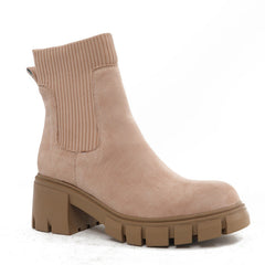 Ava – Chunky Slip-On Chelsea Ankle Boots