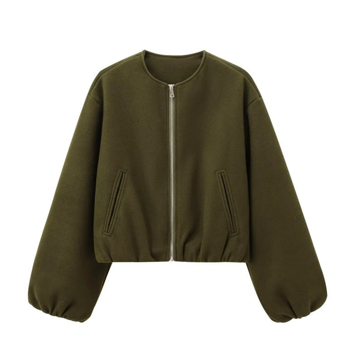 Frankie – Casual Balloon Sleeve Jacket