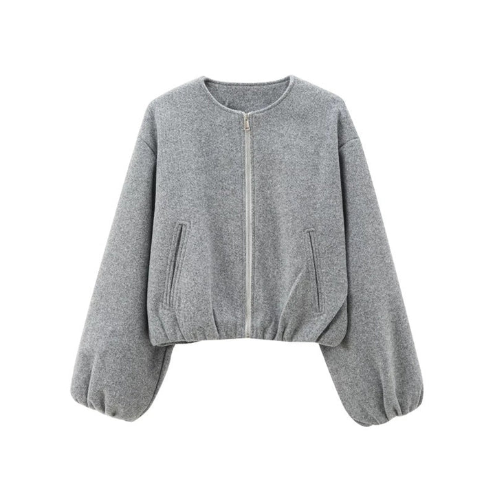 Frankie – Casual Balloon Sleeve Jacket