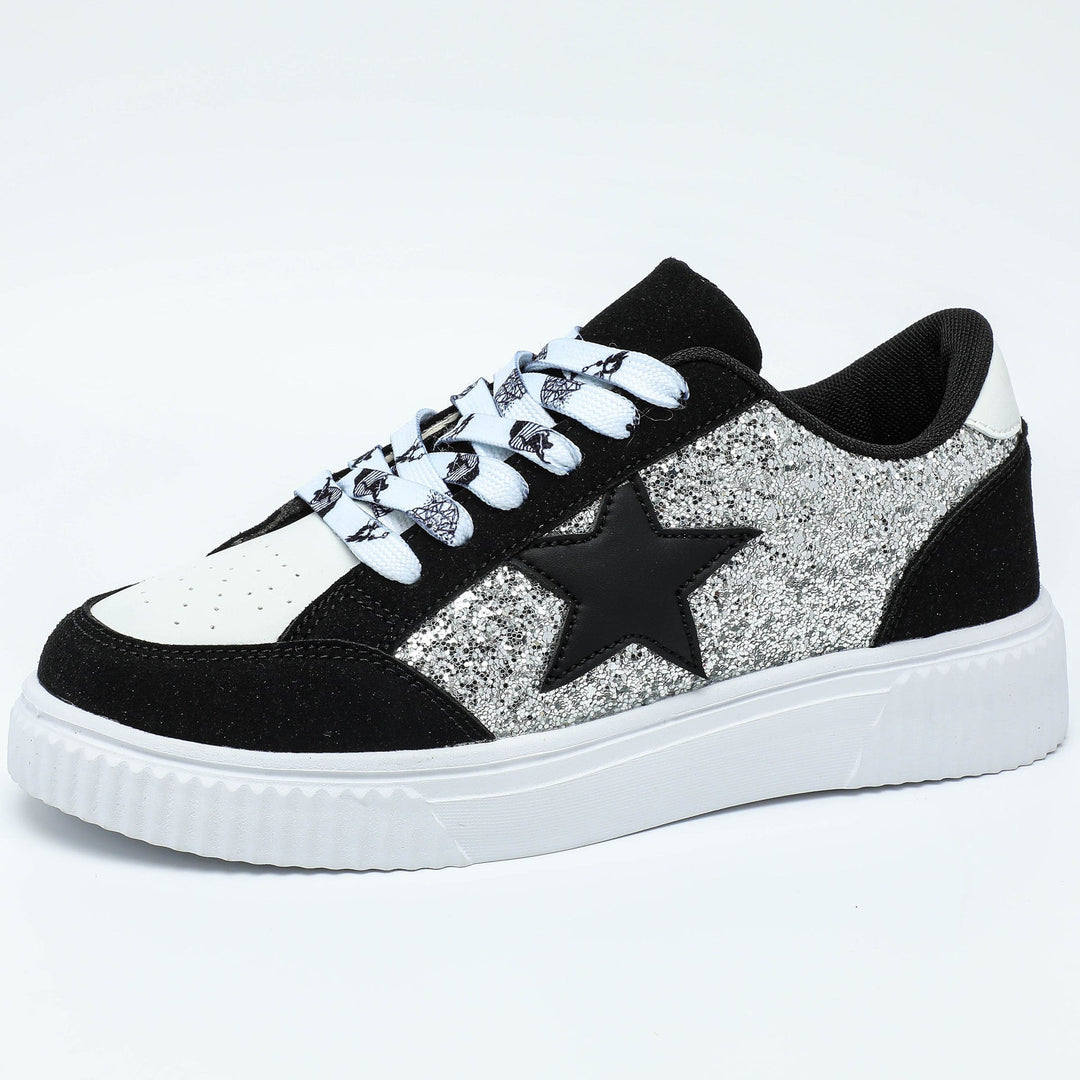 Betty – Trendy Breathable Lace-Up Running Sneakers