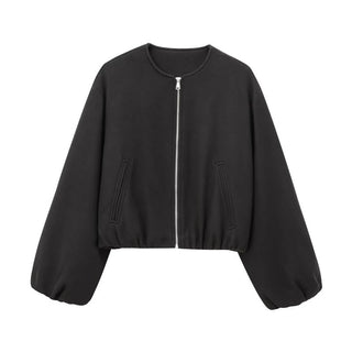 Frankie – Casual Balloon Sleeve Jacket