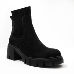 Ava – Chunky Slip-On Chelsea Ankle Boots