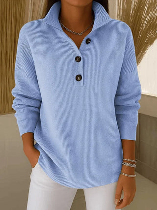 Amparo | Polo aus Jersey mit V-Ausschnitt