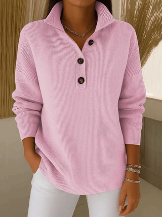 Amparo | Polo aus Jersey mit V-Ausschnitt