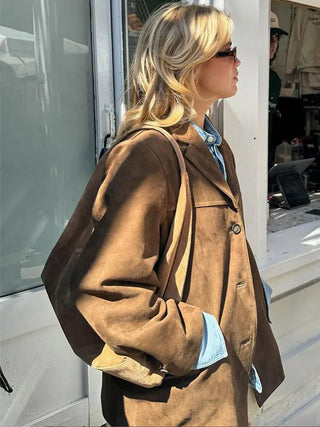 Helena | Giacca Elegante in Velluto