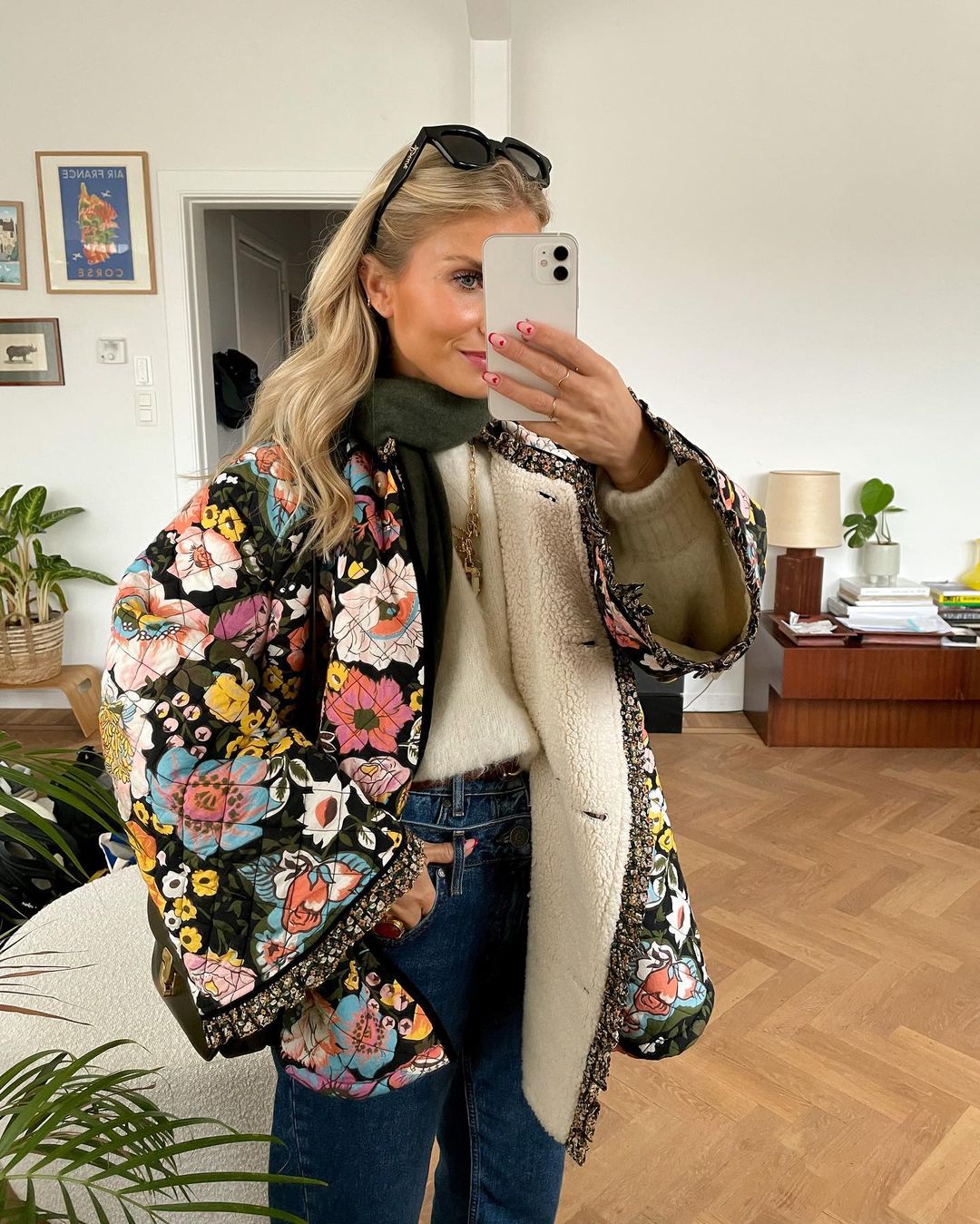 Mavis – Trendy Printed Jacket