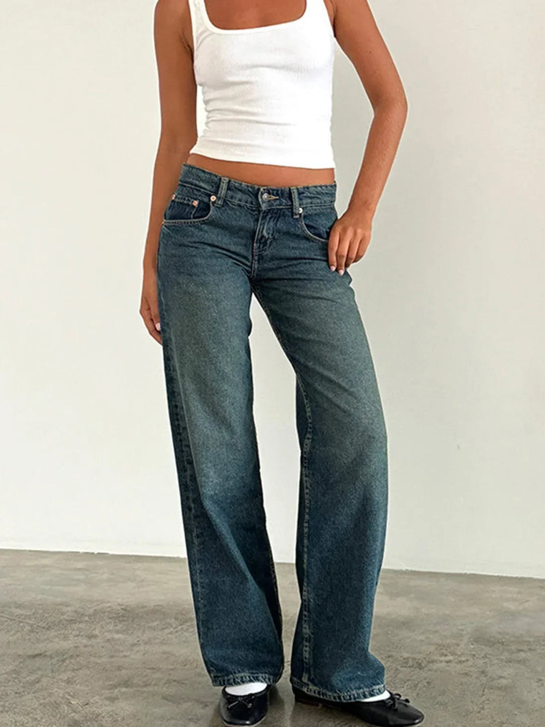 Mavis – Vintage Casual Baggy Jeans