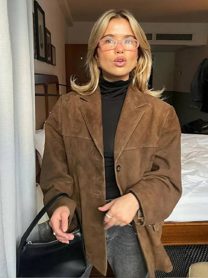 Helena | Giacca Elegante in Velluto