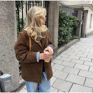 Helena | Giacca Elegante in Velluto