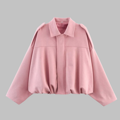 Araminta – Comfy Loose Fit Military Jacket