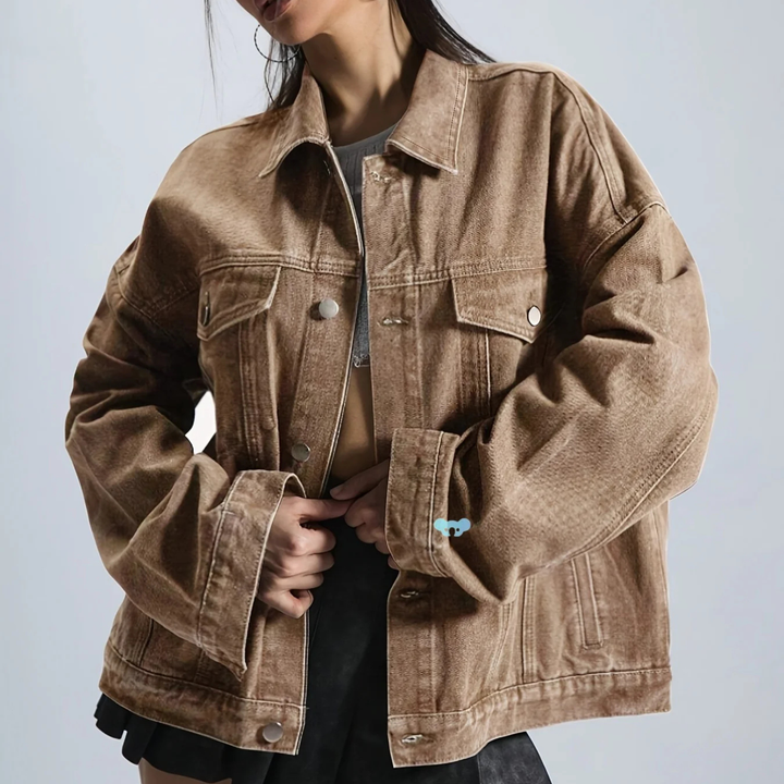 Sonia – Collared Long Sleeve Jacket