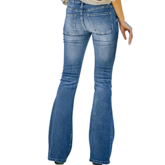 Cheryl – Comfortable High-Waist Vintage Flared Jeans