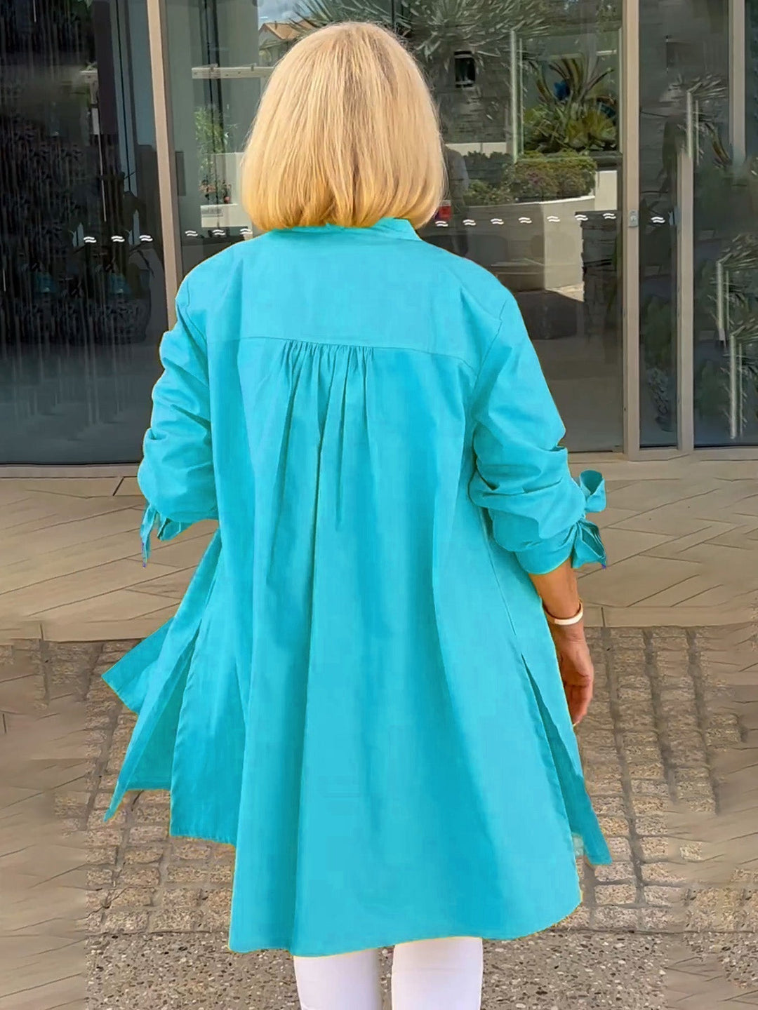 Betty – Classy Long Shirt Jacket