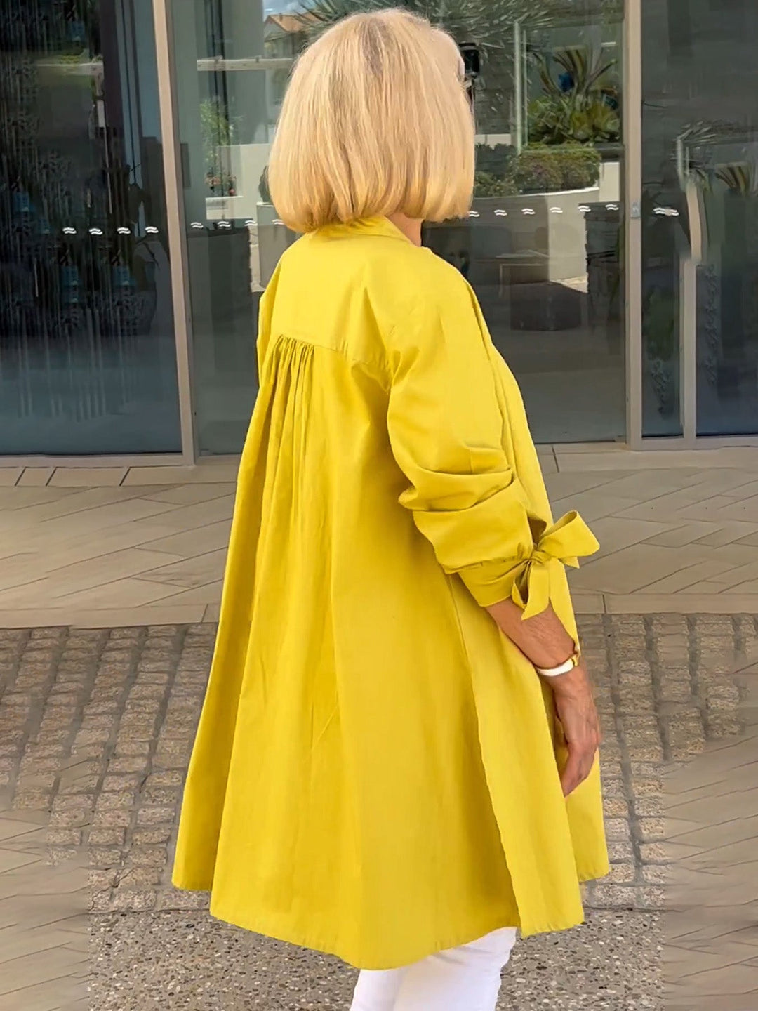 Betty – Classy Long Shirt Jacket