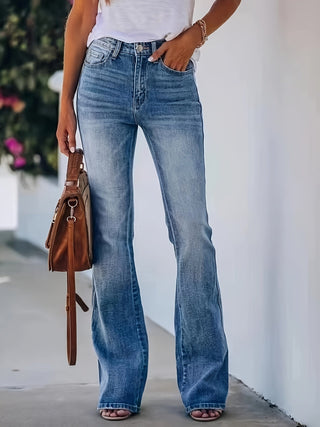 Cynthia – Classic Mid-Rise Flare Jeans